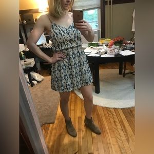 Strappy starburst dress